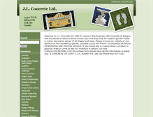 Tablet Screenshot of jlconcretepei.com